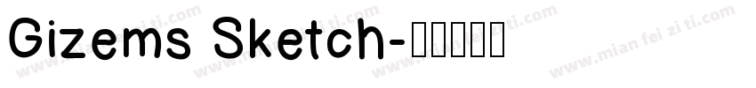 Gizems Sketch字体转换
